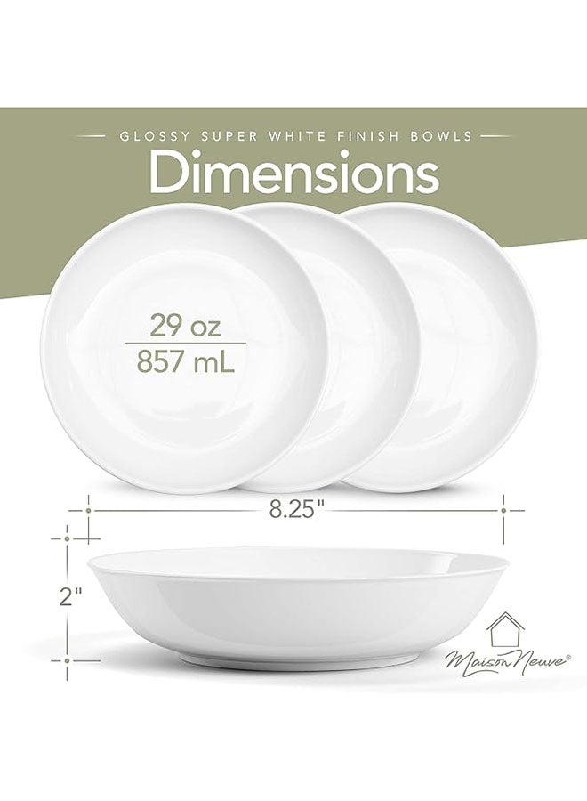 اطباق عميقه بورسلين عدد 4 - Image 3