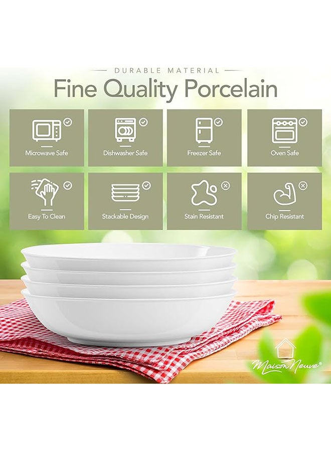 اطباق عميقه بورسلين عدد 4 - Image 2