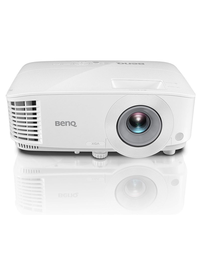 فيبكا - BenQ XGA Business Projector MX550, DLP, 3600 Lumens High Brightness, 20000:1 High Contrast Ratio, Dual HDMI, VGA, Keystone Correction, Simple Setup, SmartEco Technology - Image 1