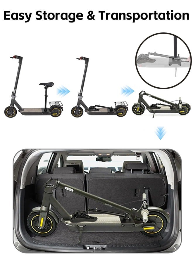 YIM-VIBEHAUS Scooter Seat Saddle, Scooter Seat Saddle Seat Attachment, Height-Adjustable Saddle Shock Absorption Electric Scooter Seat Replacement Compatible with Xiaomi M365/1S Electric Bike Scooter Electric Scooter Accessories  - Image 5