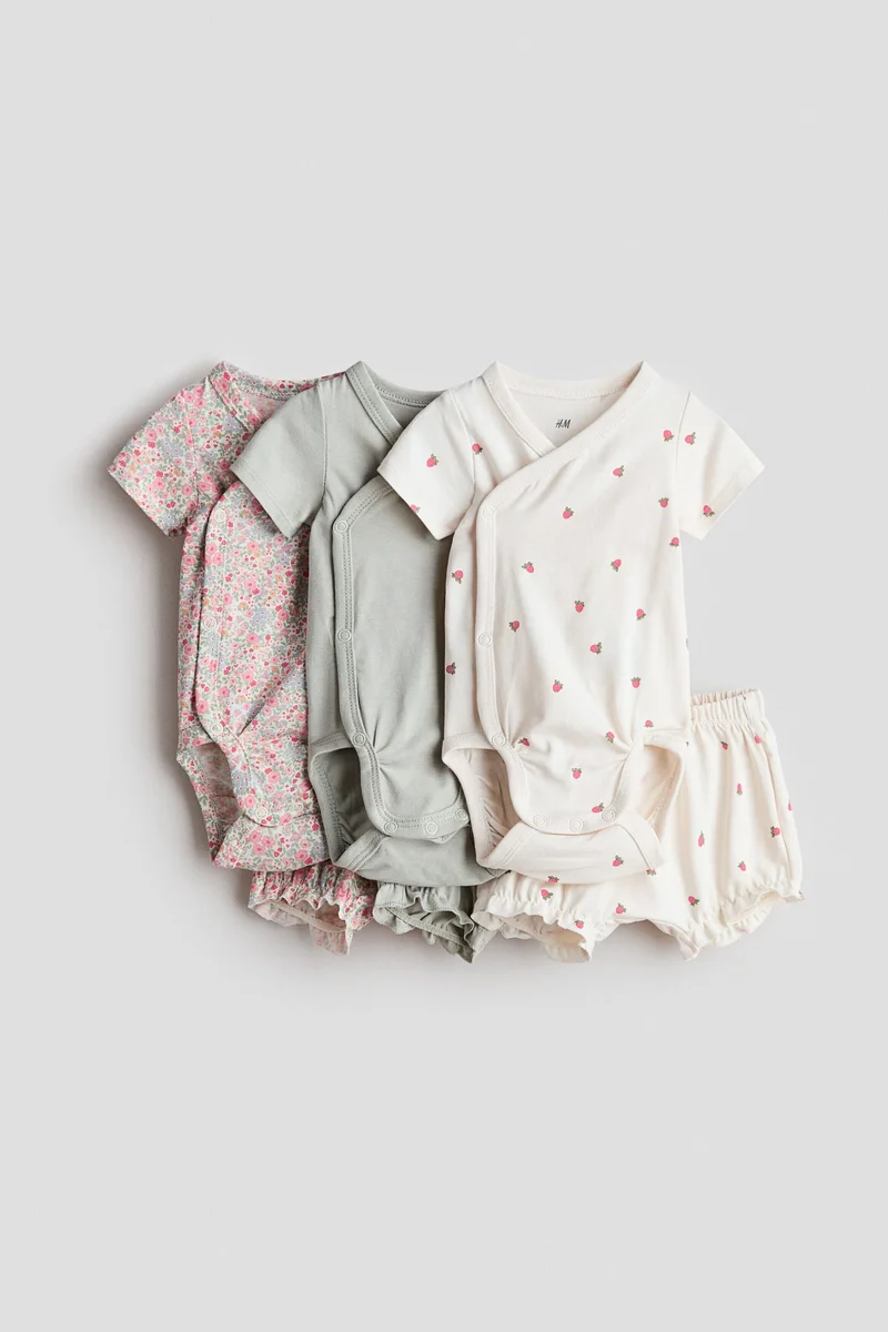 H&M 6-piece jersey set