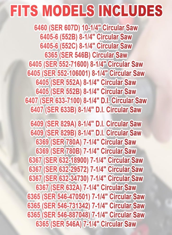 Hugexpen 49-22-4146 Circular Saw Rip Fence Guide Kit for Milwauke-e Replaces 6405-6, 6390-20, 6390-21, 6394-21, 6460 Skateplate Circular Saw Guide - Image 4