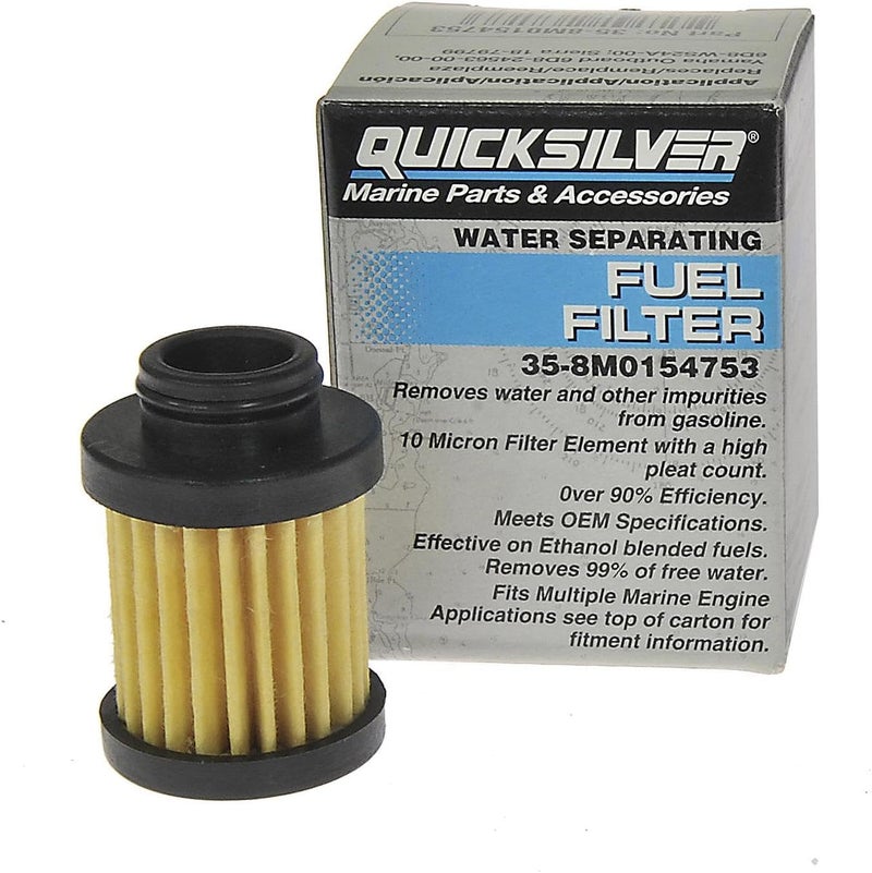 Quicksilver Water Separating Fuel Filter 8M0154753 for Yamaha Outboards - Image 3