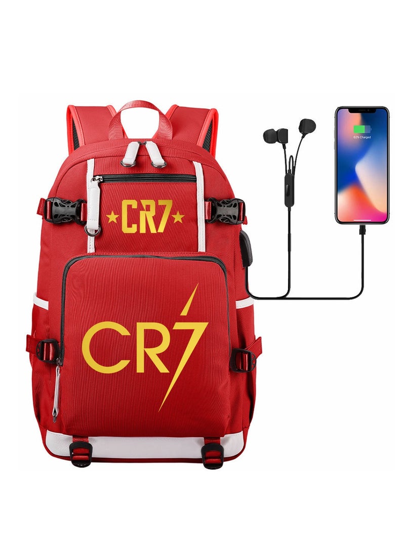 CR7 New Printed Backpack 