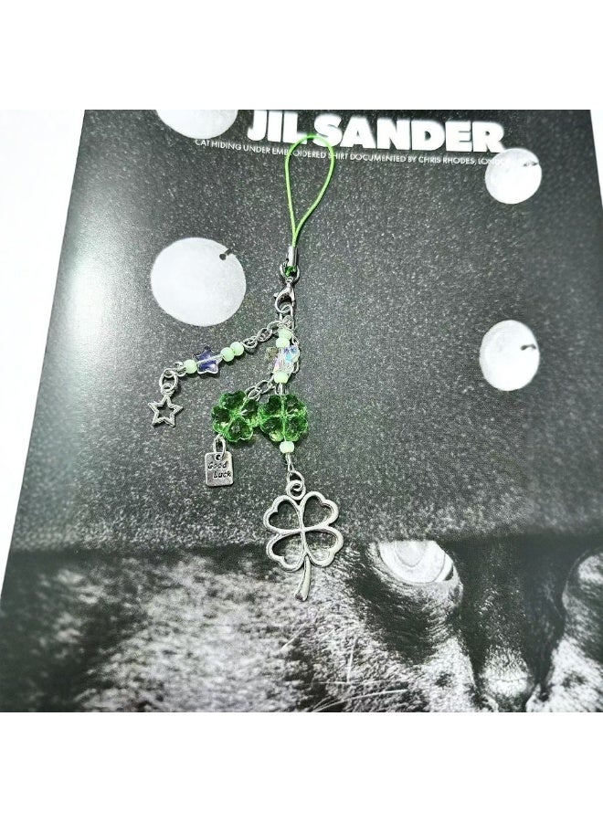 NIBEMINENT Phone Charm/ Chain Strap for Women Girls,Simple Girl's Heart Cell Phone Case Lanyard Wrist Strap