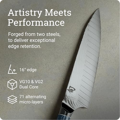 Shun Shiranami 8" Chef's Knife - Image 3