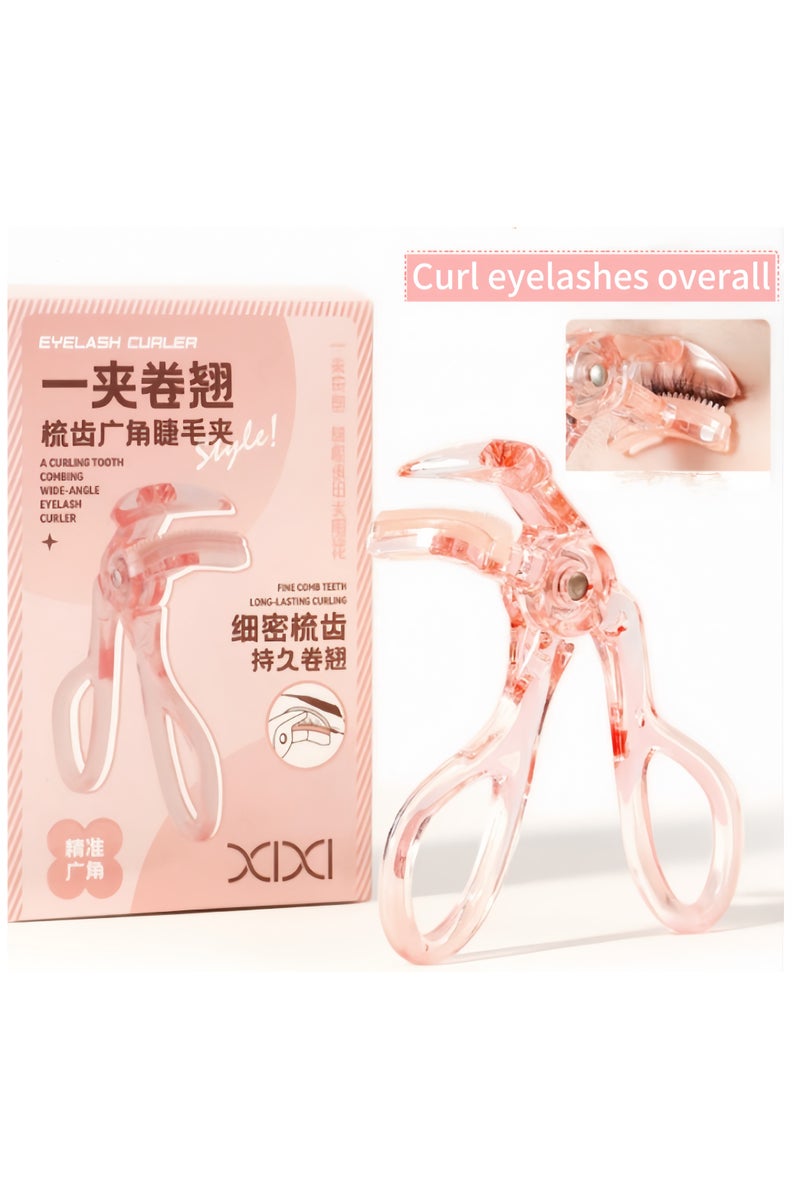 XIXI Eyelash Curler, High Quality Plastic Eyelash Curler, No Hurt or Pull Eyelashes, Eyelash Curler Makeup Tool for Women and Girls, Quick and Lasting Natural Curling - Image 3