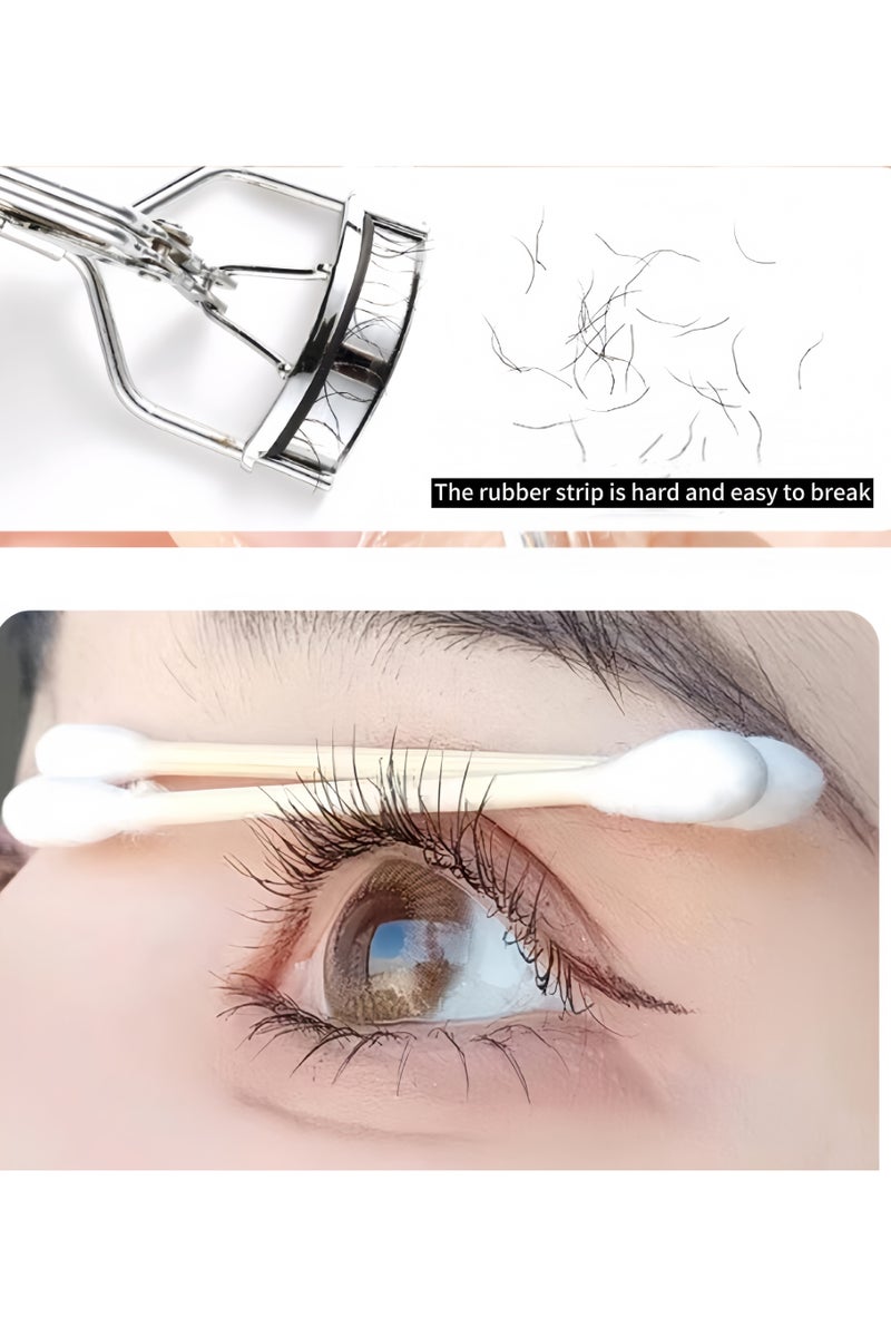 XIXI Eyelash Curler, High Quality Plastic Eyelash Curler, No Hurt or Pull Eyelashes, Eyelash Curler Makeup Tool for Women and Girls, Quick and Lasting Natural Curling - Image 4