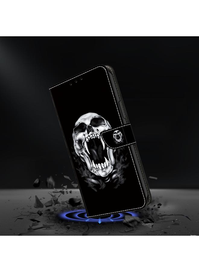 اس-توب جراب هاتف Honor 90 Lite مصنوع من الجلد المطلي بالكريستال - Image 4