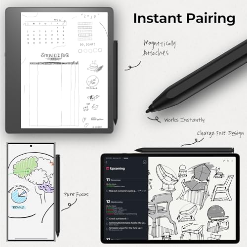 4smarts Magnetic Pro-EMR Stylus Pen with Eraser – 4096 Pressure Sensitivity, Tilt Support, Palm Rejection, 5 Tips – for Kindle Scribe, Remarkable 2, BOOX, Samsung Galaxy Tab S, Wacom EMR Tablets - Image 4