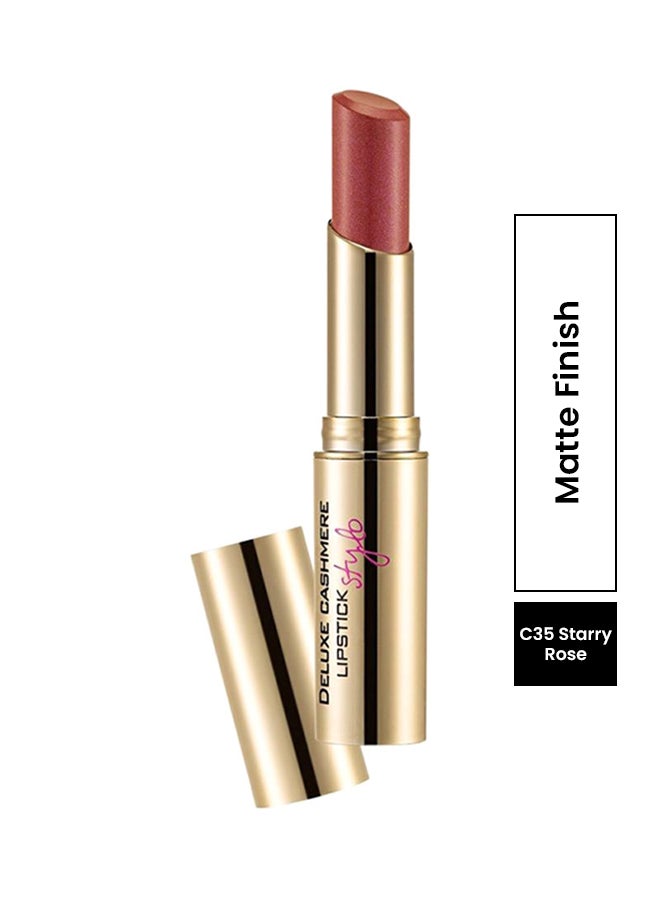 flormar Cashmere Matte Lipstick C35 Starry Rose - Image 1