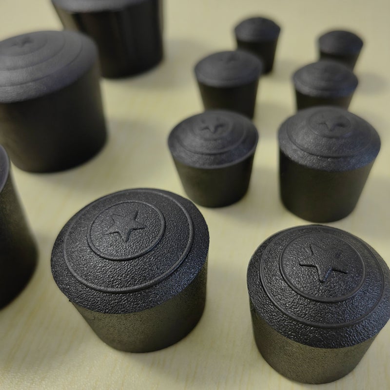 Set Of 8 PVC Pads 18mm For Protecting Table And Chair Legs Made From Odorless And Non Toxic Materials - Image 1