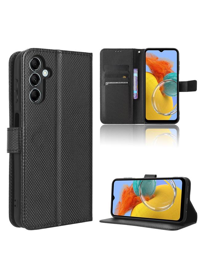 S-TOP Case For Samsung Galaxy M14 5G Diamond Texture Leather Phone Case - Image 1