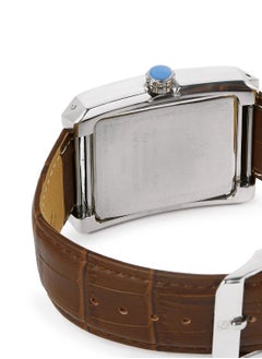 GENEVAL Leather Strap Analog Wrist Watch GR111WOO - 40mm - Brown  - Image 4