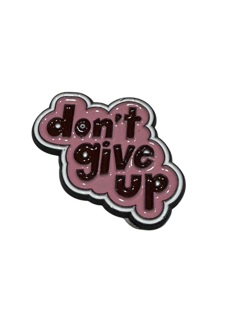 SFMW Metal Sticker Logo Don't Give Up 