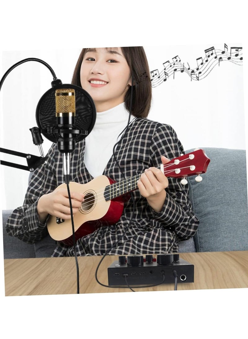 ELTRAZONE External Sound Card USB Live External Sound Mixer Board Voice Changer Sound Card with Multiple Sound Effects for Live Recording Home KTV Voice Chat  - Image 5