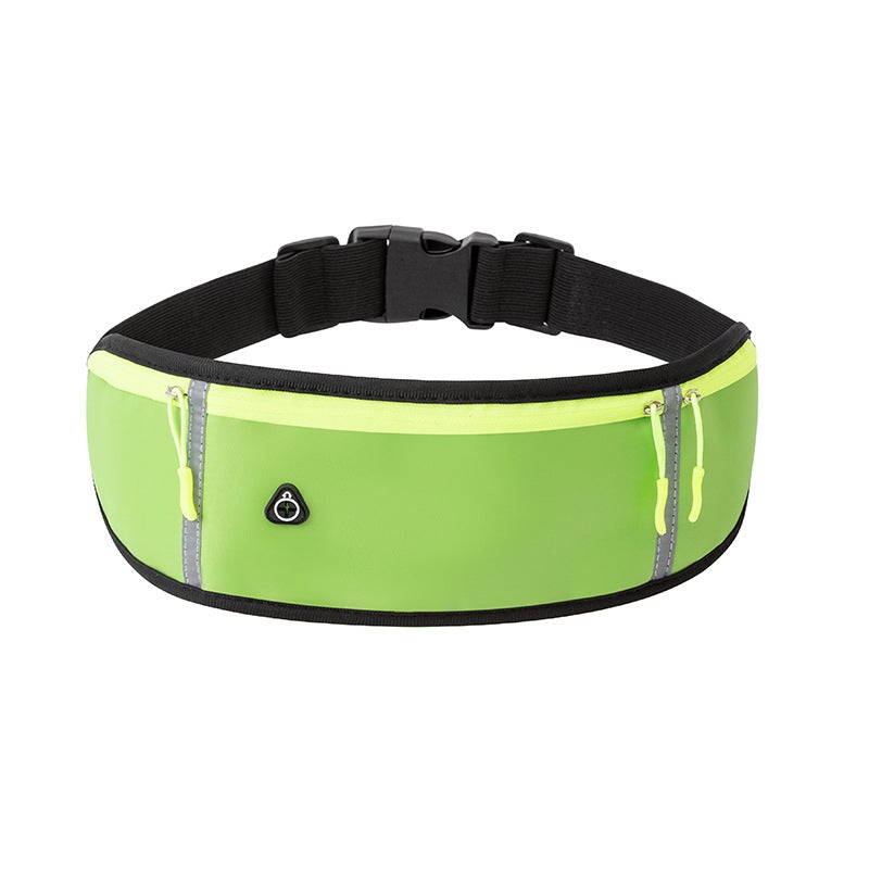 Unisex Fitness Waist Bag Waterproof Shockproof Leisure Sports Personal Mobile Phone Bag Outdoor Cycling Running Belt Purple - Image 4