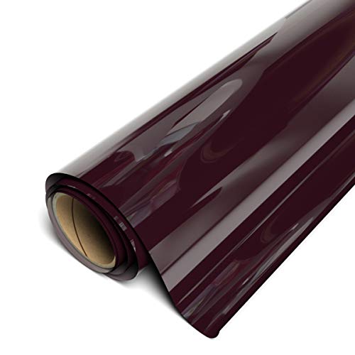 Siser EasyWeed Heat Transfer Vinyl 118 x 5ft Roll Maroon Compatible with Siser RomeoJuliet Other Professional or Craft Cutters Layerable CPSIA Certified