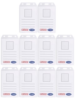 PARTNER 10-Piece ID Badge Holder Vertical 