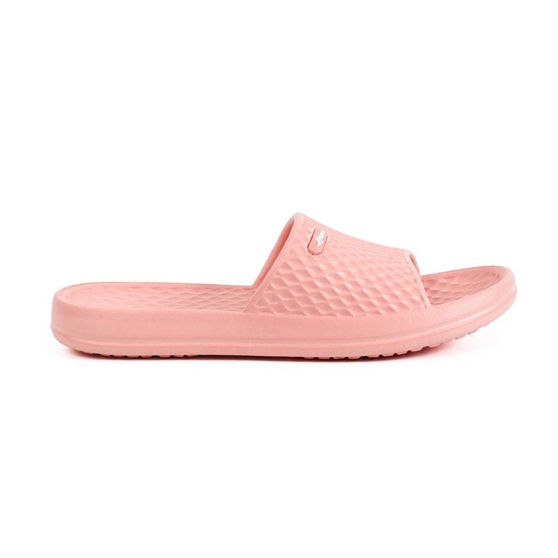 FUNKYMONKEY Womens Bathroom Shower Slippers Indoor Home Beach Non Slip Sandal (8 M US, Pink) - Image 2