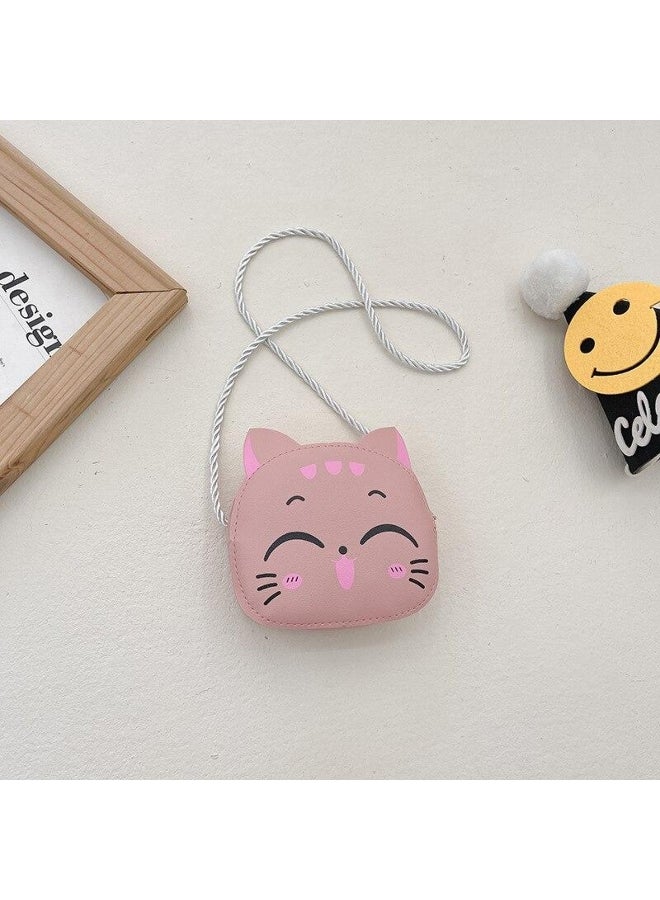 New Cartoon Children Messenger Bag Cute Cat Children Fashion Coin Purses and Handbags Cute Boy Girl Mini Shoulder Bag 