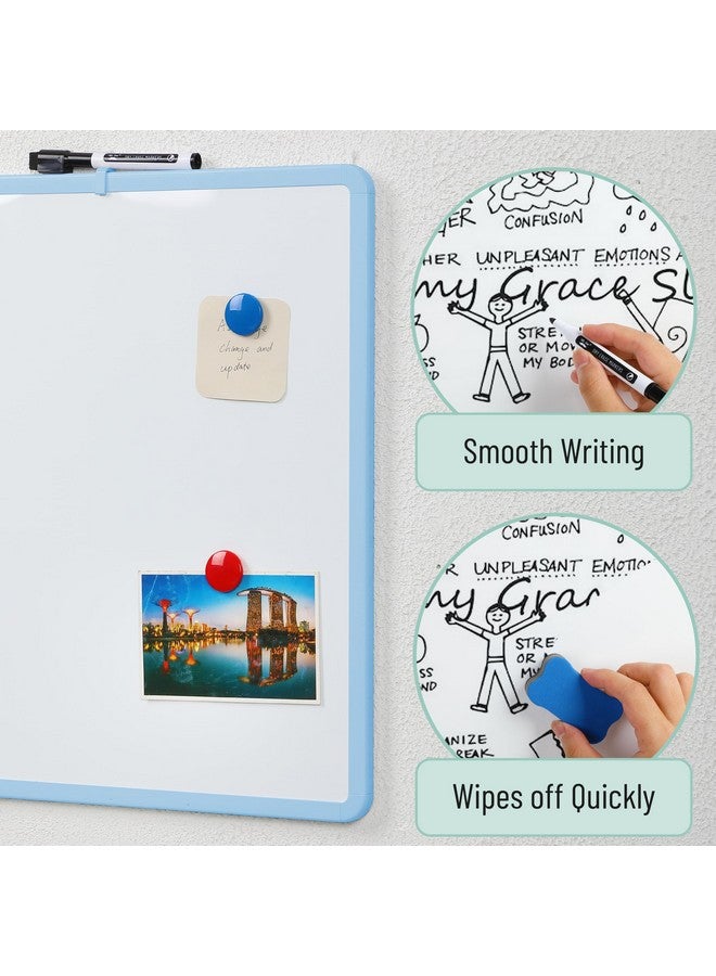 Mr. Pen - Dry Erase Board, 18” X 24” With A Black Marker, Pastel Blue Frame, Dry Erase Board For Wall, Magnetic Whiteboard For Wall, Dry Erase Boards, Whiteboards, Magnetic White Board - Image 5