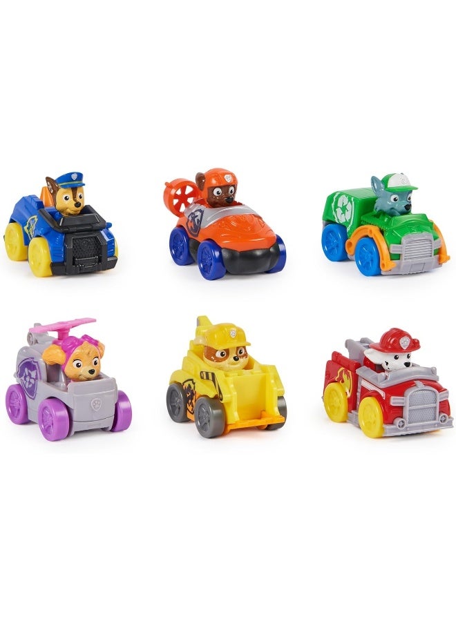 PAW PATROL مجموعة هدايا سيارات فريق PAW Patrol (مجموعة من 6)  - Image 1