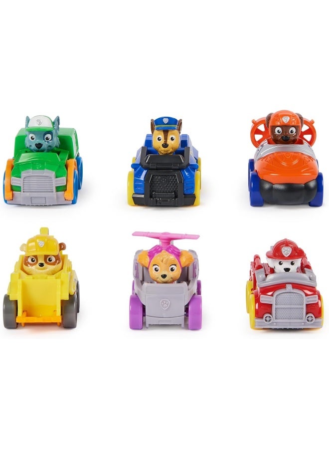 PAW PATROL مجموعة هدايا سيارات فريق PAW Patrol (مجموعة من 6)  - Image 4