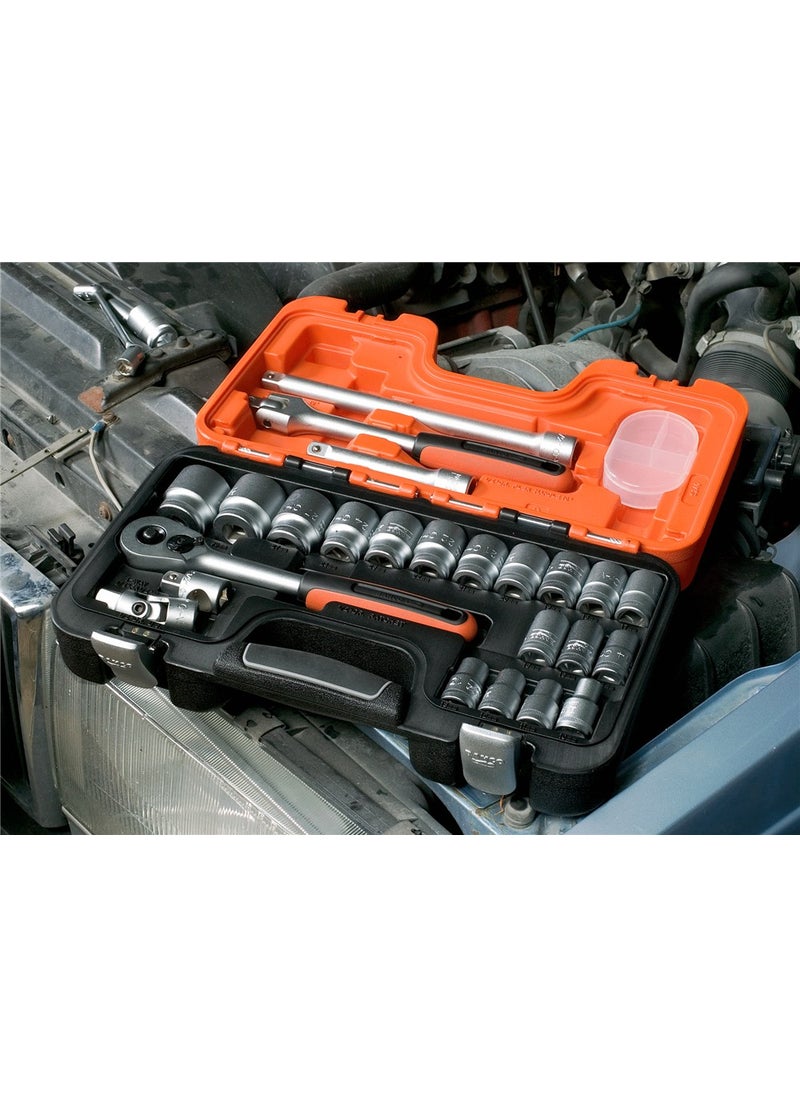 Bahco 24 Piece Socket Set 1/2” S240  - Image 5