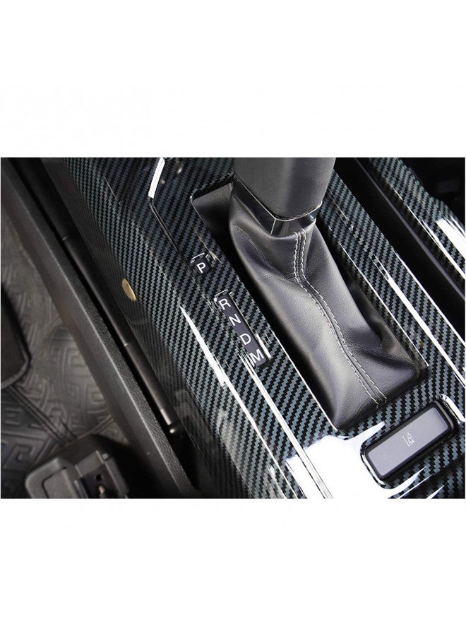 Keptrim for F150 ABS Carbon Fiber Center Console Gear Shift Cup Holder Trim for 2015 2016 2017 2018 2019 2020 Ford F150, 2pcs - Image 3