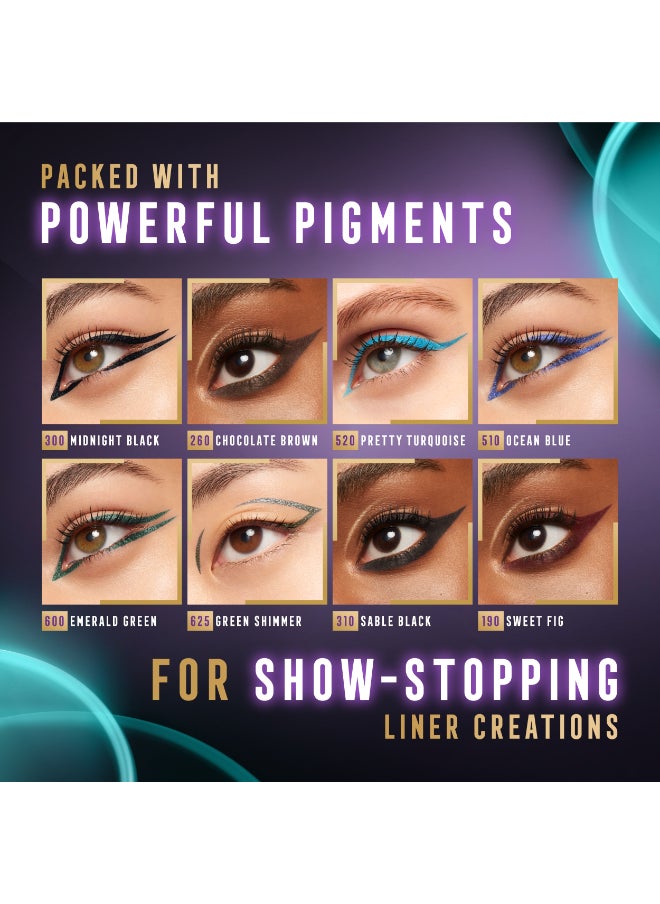 Max Factor - Masterpiece Wow Liner - 300 - Midnight Black, 1.2g - Image 1