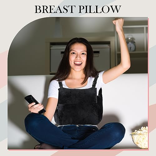 Suzile Mastectomy Pillow Post Surgery, Breast Pillow for After Breast Cancer Mastectomy Necessities, Surgery Recovery Gifts for Women(Black) - Image 3