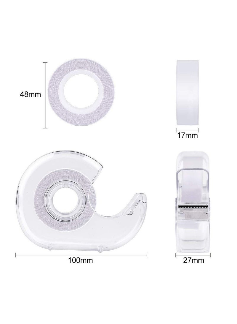 Generic Double Sided Clothing Tape, Body Tape Clear Fabric Strong Tape Transparent Clothing Tape Fabric Double Sided Tape for Dress, Clothes to Skin, Medical Grade Tape, 2 Roll, 33 ft  - Image 2