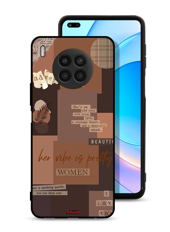 Tolwak غطاء حماية لهاتف هواوي نوفا 8i - Adventurer Women - Image 1