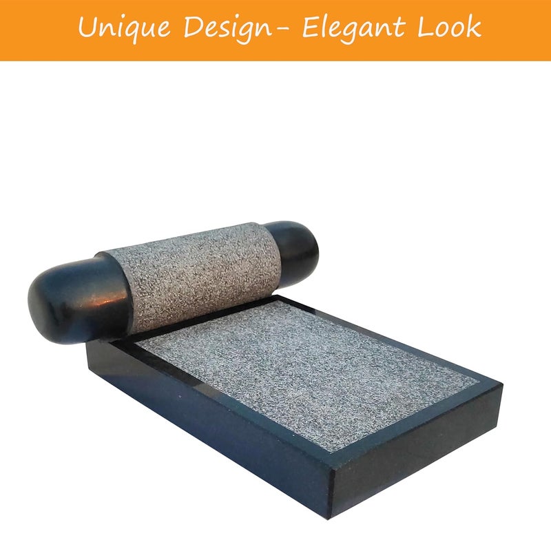 Neolithic Pure Granite Ammikallu Traditional Hand GrinderSIL Batta11 Inch Medium Size 95 KG - Image 5