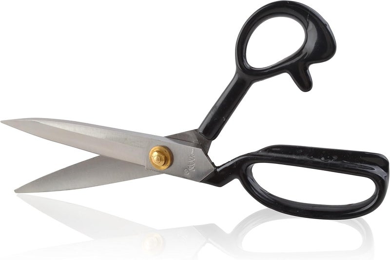 eZthings ® 12" Upholstery Shears Heavy Duty Scissors For Cutting Arts and Craft Fabrics, Carpets (12 Inch Leather Cutting) - Image 3