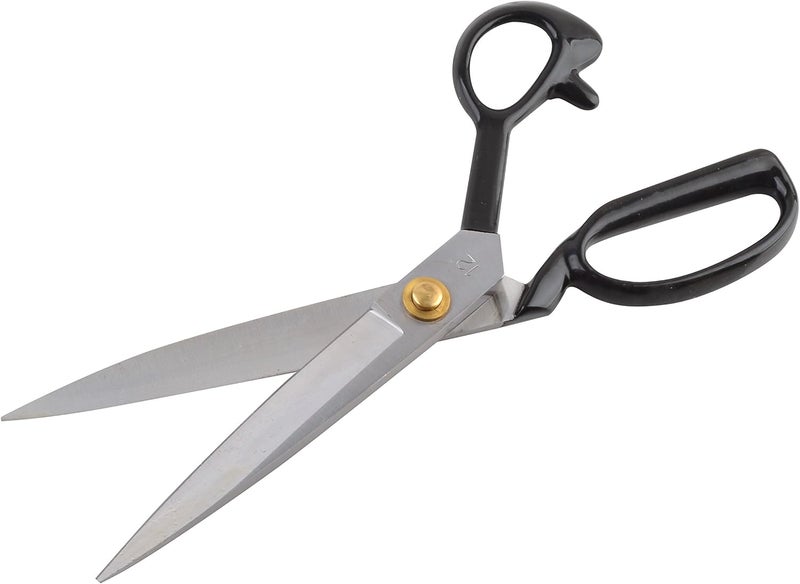 eZthings ® 12" Upholstery Shears Heavy Duty Scissors For Cutting Arts and Craft Fabrics, Carpets (12 Inch Leather Cutting) - Image 4