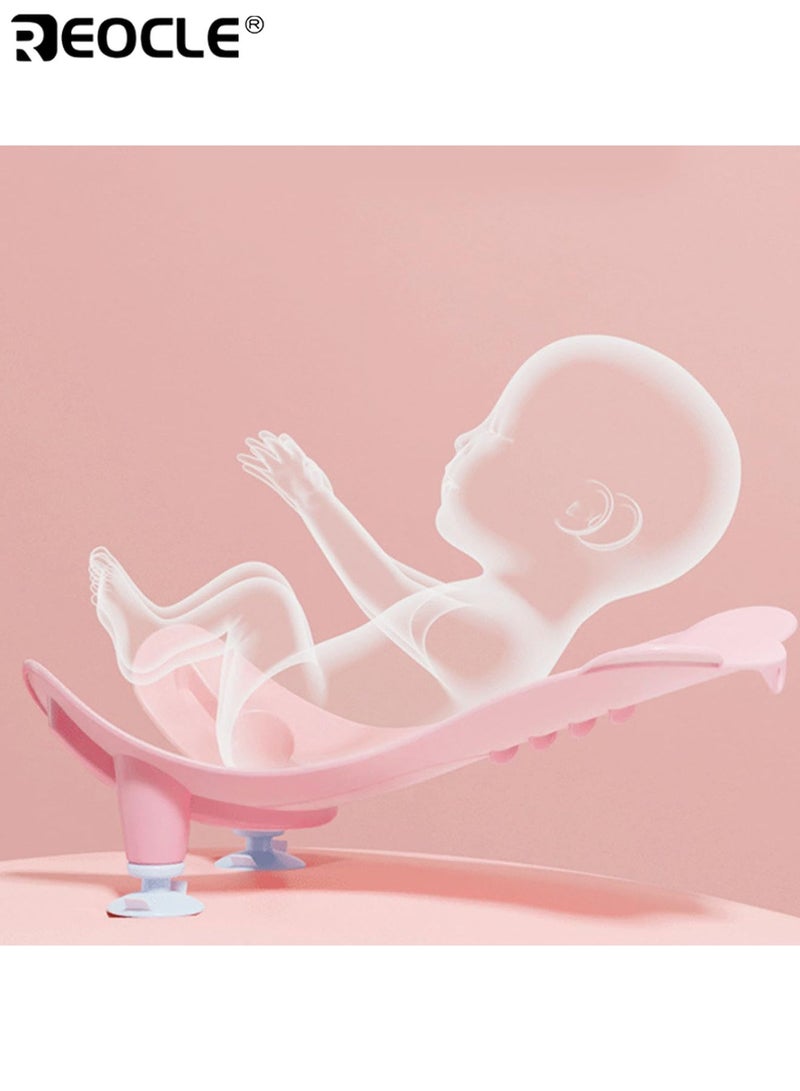 ريوكل دعم حمام الرضع المحمول مع خطاف إضافي أداة غسيل الأرداف السريعة للأطفال للأحواض وأسطح العمل أحواض الاستحمام خفيفة الوزن مريحة مثالية لرعاية الطفل اليومية الآباء ومقدمي الرعاية - Image 3