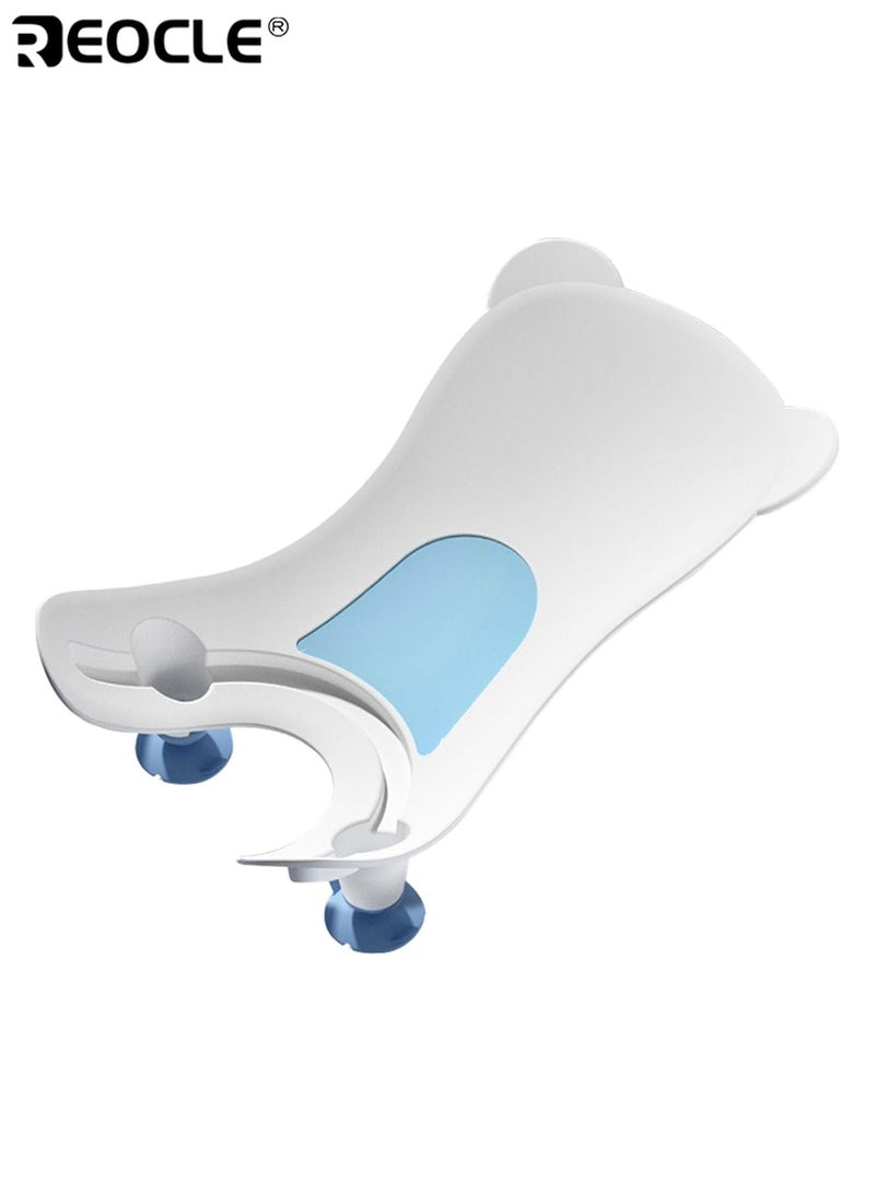 ريوكل دعم حمام الرضع المحمول مع خطاف إضافي أداة غسيل الأرداف السريعة للأطفال للأحواض وأسطح العمل أحواض الاستحمام خفيفة الوزن مريحة مثالية لرعاية الطفل اليومية الآباء ومقدمي الرعاية - Image 5