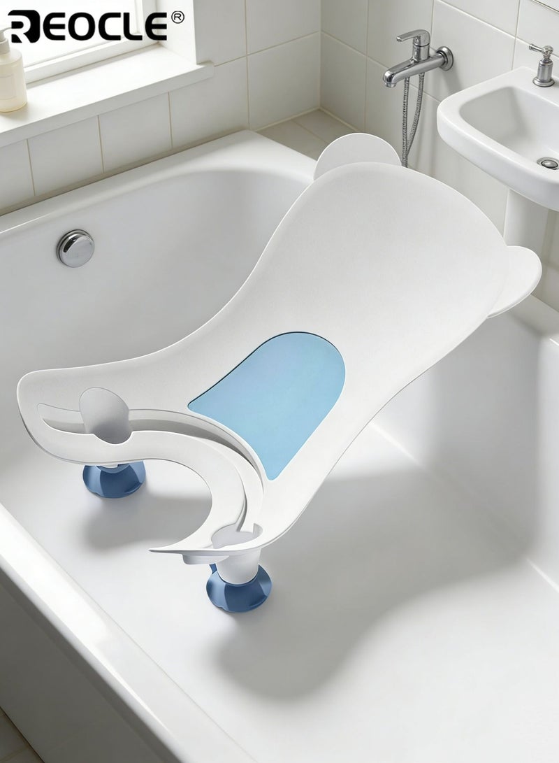 REOCLE Portable Infant Bath Support with Bonus Hook Quick Baby Buttock Washing Tool for Sinks Countertops Bathtubs Lightweight Convenient Ideal for Daily Baby Care Parents Caregivers - Image 5
