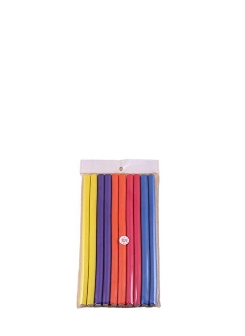 10 Pcs Soft Sponge Hair Curlers Random Colors