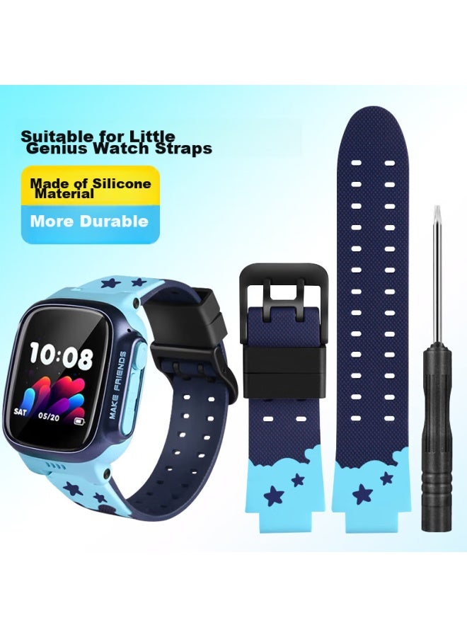 Dipple Dipuer Compatible Silicone Watch Strap For Xiaotiancailiao Smarch, Suitable For Z6/z8/q1a/d3/z7/z5/z9/d2 Children's Watch, Washable And Detachable - Image 1