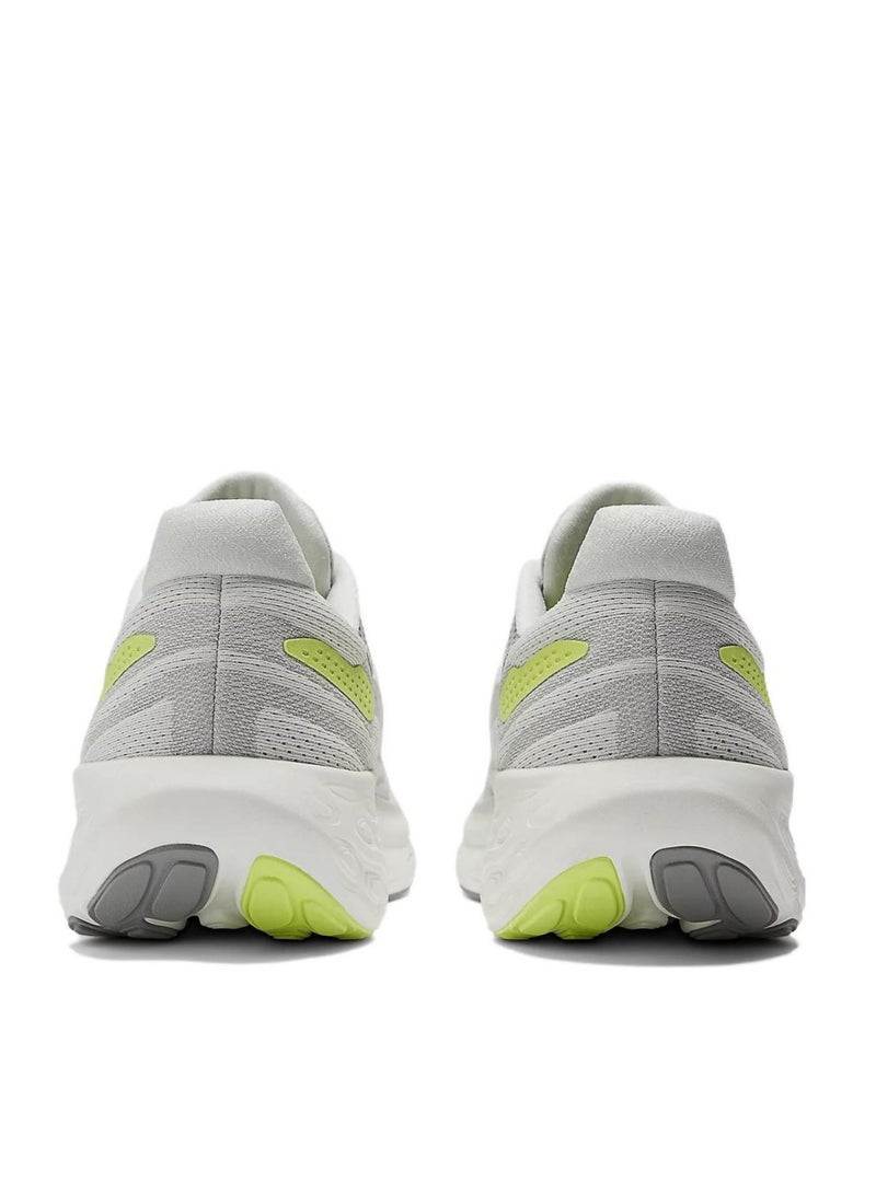 New Balance Fresh Foam X 1080 v13 Comfort Cushioning Running Sneakers Light Gray/Yellow For Men/Women/Students - Image 4
