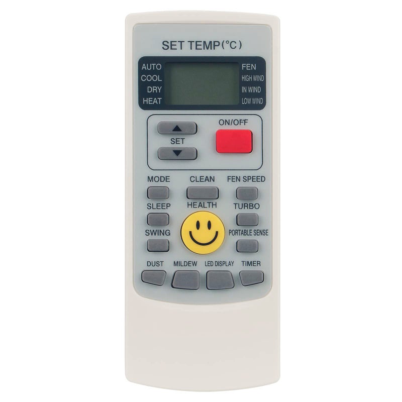 YKRH009E New Replacement Remote Control fit for AUX Air Conditioner Remote Control YKRH001E YKRH002E