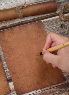 Y&D Vintage Stationary Paper and Envelope Antique Style Envelopes A5 Writing Old with Pendant Charms Rope for Festival Holiday Wedding Birthday 5 Set  - Image 5