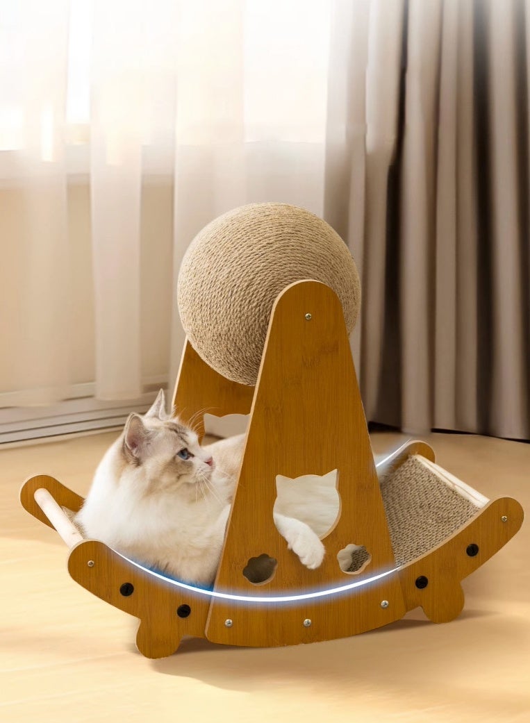 Cat Scratcher, All-in-One Cat Bed and Sofa, cat toys, Durable Versatile and Eco-Friendly - Image 2