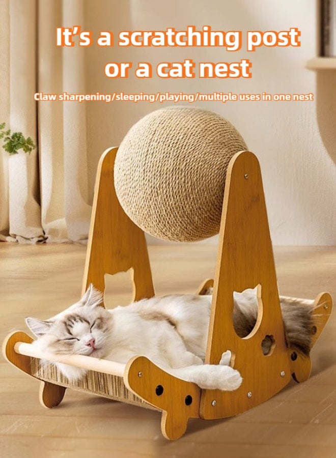 Cat Scratcher, All-in-One Cat Bed and Sofa, cat toys, Durable Versatile and Eco-Friendly - Image 5
