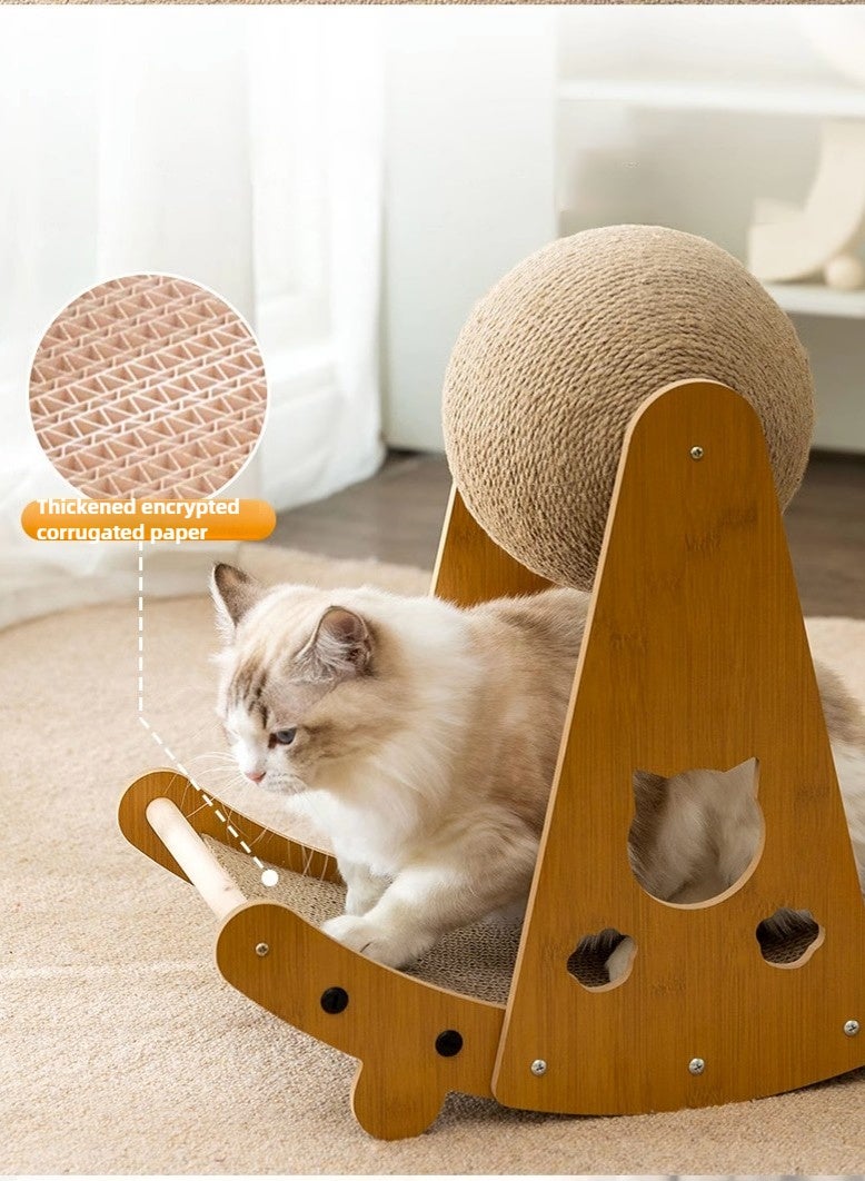 Cat Scratcher, All-in-One Cat Bed and Sofa, cat toys, Durable Versatile and Eco-Friendly - Image 3