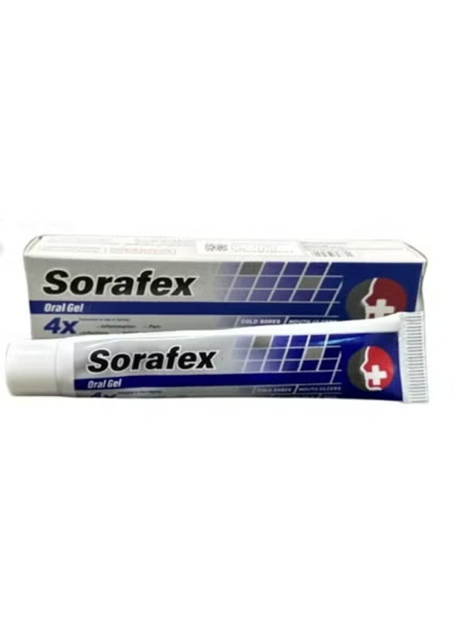 Sorafex Oral Gel 15g | Fast-Acting Relief for Mouth Ulcers, Sores & Oral Pain - Image 1
