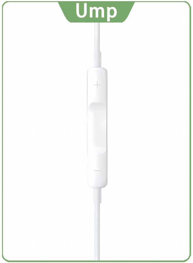 Ump EarBuds Wired Lightning Headphones with Mic, Deep Bass, iPhone Compatible - Image 5